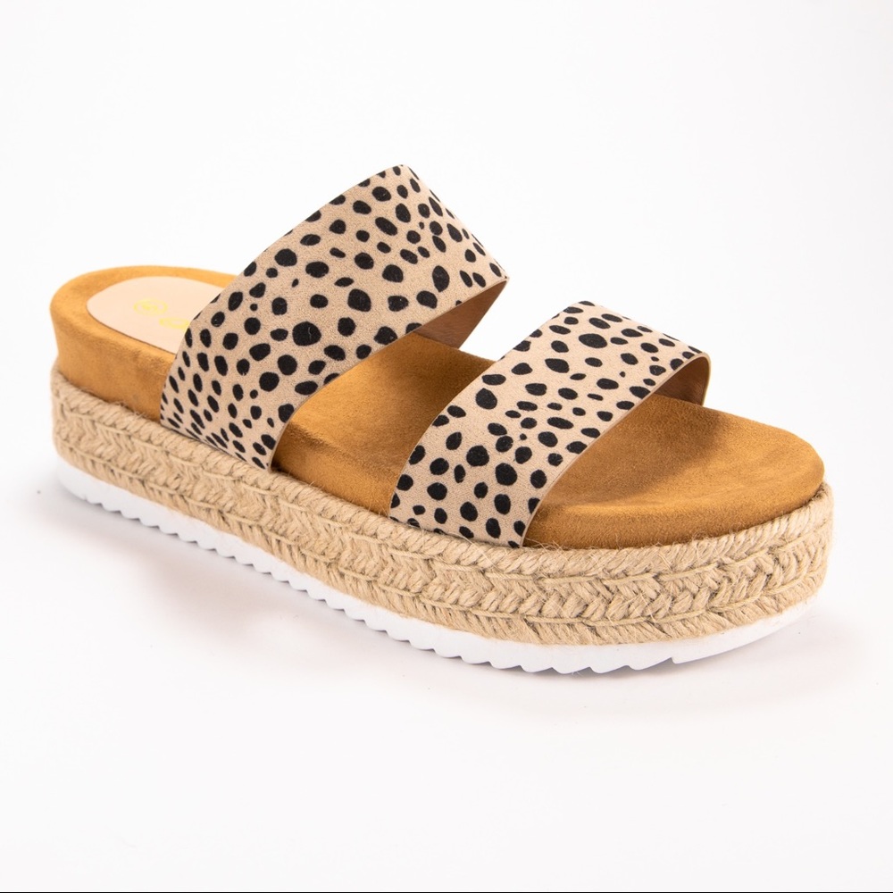 Cheetah🐆Strap Espadrilles - Picture 2 of 4